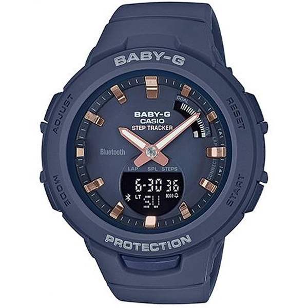 عکس ساعت مچی دخترانه پسرانه کاسیو (CASIO) بیبی جی مدل BSA-B100-2ADR