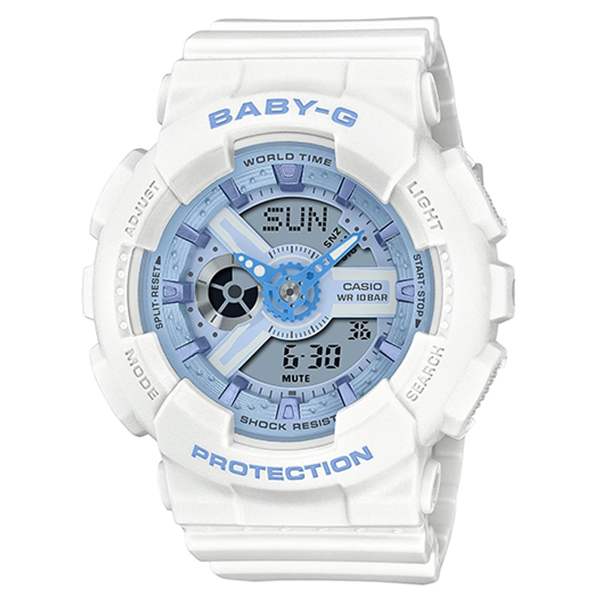 عکس ساعت مچی دخترانه پسرانه کاسیو (CASIO) بیبی جی مدل ba-110xbe-7adr