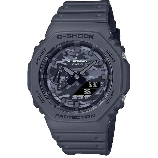 عکس ساعت مچی مردانه کاسیو (CASIO) جی شاک مدل GA-2100CA-8ADR