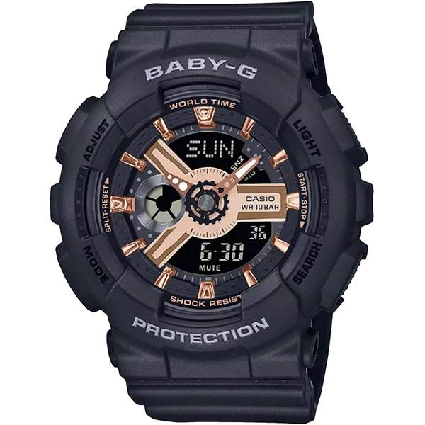 عکس ساعت مچی دخترانه پسرانه کاسیو (CASIO) بیبی جی مدل ba-110xrg-1adr