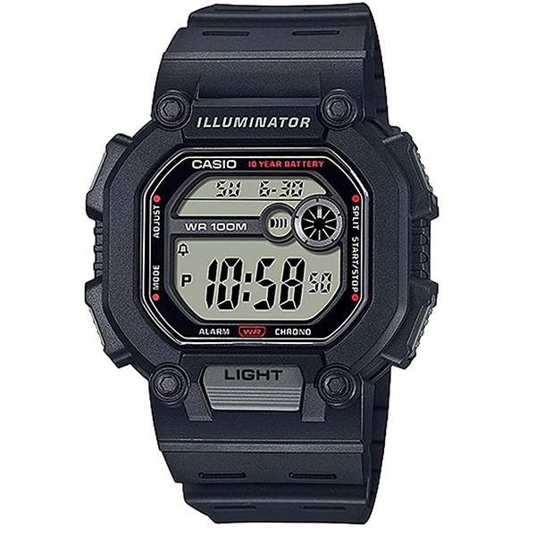 عکس ساعت مچی مردانه کاسیو (CASIO) جنرال مدل W-737H-1AVDF
