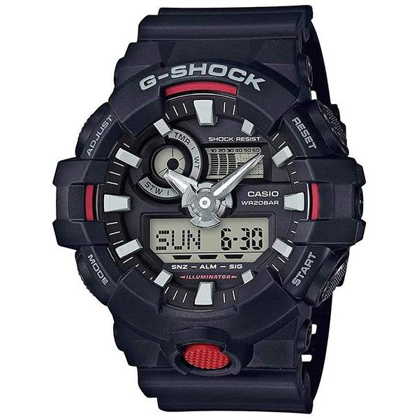 عکس ساعت مچی مردانه کاسیو (CASIO) جی شاک مدل GA-700-1ADR