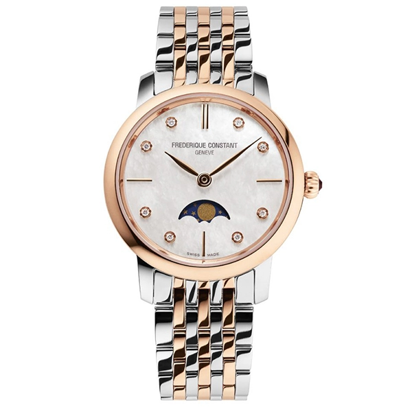 عکس ساعت مچی عقربه ای زنانه فردریک کنسانت (Frederique Constant) مدل FC-206MPWD1S2B