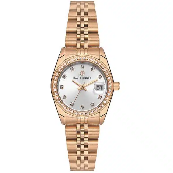5 عکس ساعت مچی زنانه دیوید گانر(David Guner) مدل DG-8474LA-C1
