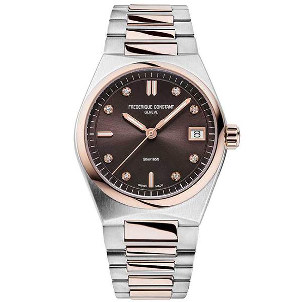 عکس ساعت مچی عقربه ای زنانه فردریک کنسانت (Frederique Constant) مدل FC-240CD2NH2B