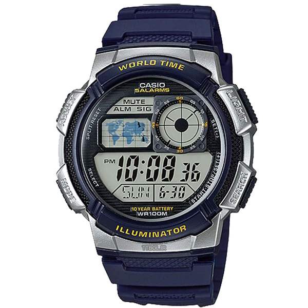 عکس ساعت مچی مردانه کاسیو (CASIO) جنرال مدل AE-1000W-2AVDF