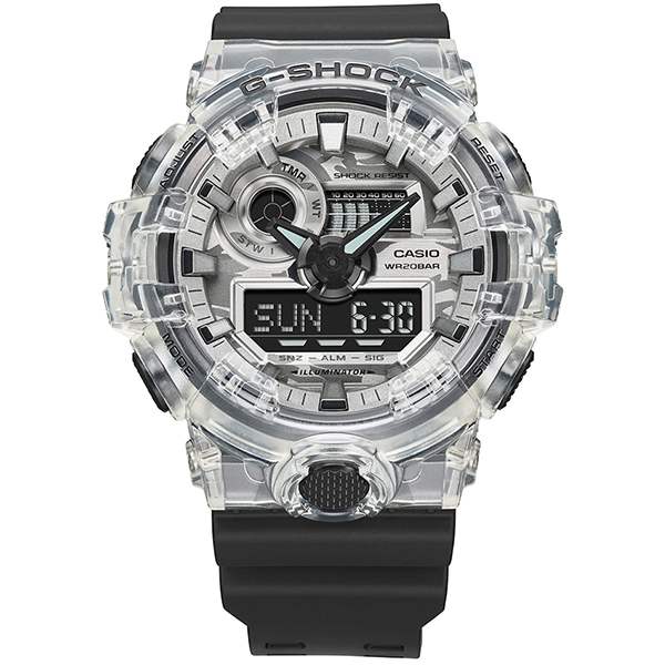 عکس ساعت مچی مردانه کاسیو (CASIO) جی شاک مدل GA-700SKC-1ADR