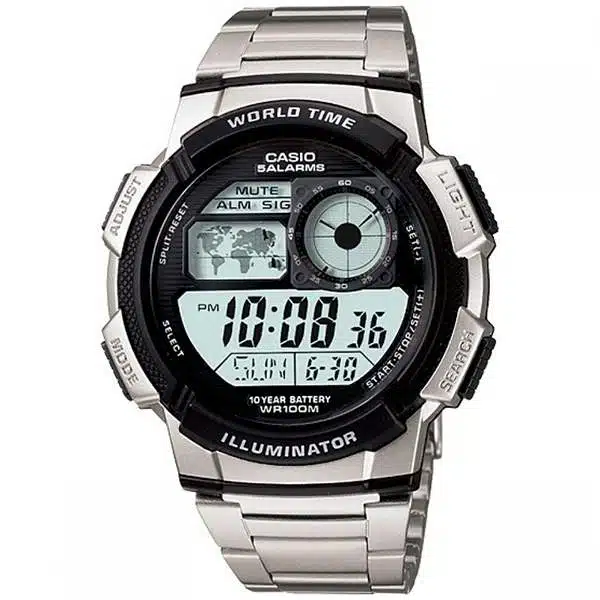 2 عکس ساعت مچی مردانه کاسیو (CASIO) جنرال مدل AE-1000WD-1A