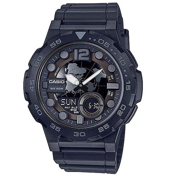 عکس ساعت مچی مردانه کاسیو (CASIO) جنرال مدل AEQ-100W-1B