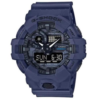 عکس ساعت مچی مردانه کاسیو (CASIO) جی شاک مدل GA-700CA-2ADR