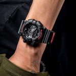 عکس ساعت مچی مردانه کاسیو (CASIO) جی شاک مدل GA-110HR-1A