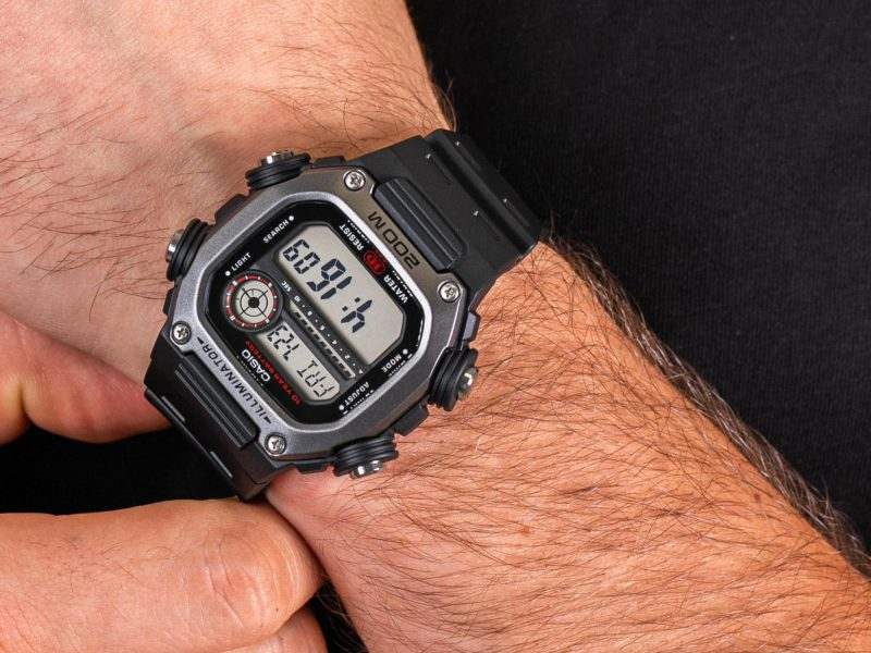 عکس ساعت مچی مردانه کاسیو (CASIO) جنرال مدل DW-291H-1AVDF