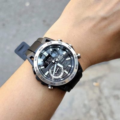 عکس ساعت مچی مردانه EDIFICE (CASIO) کاسیو مدل ECB-40P-1ADF
