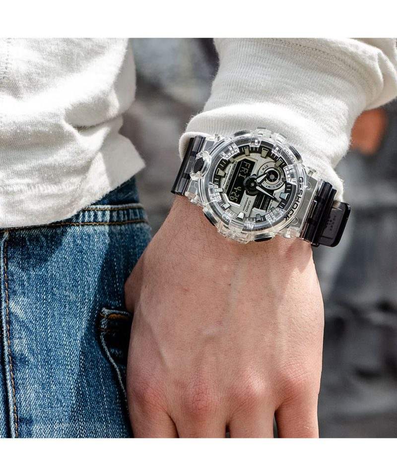 عکس ساعت مچی مردانه کاسیو (CASIO) جی شاک مدل GA-700SKC-1ADR
