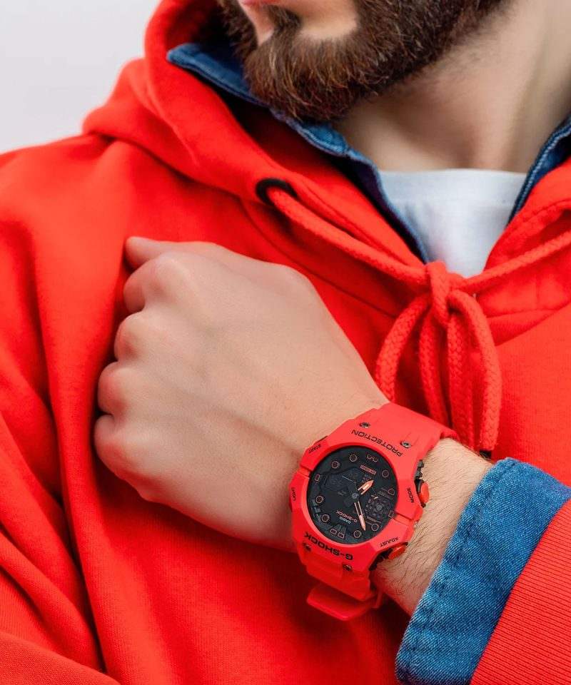 عکس ساعت مچی مردانه کاسیو (CASIO) جی شاک مدل GA-B001-4ADR