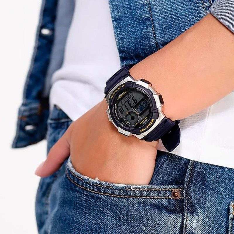 عکس ساعت مچی مردانه کاسیو (CASIO) جنرال مدل AE-1000W-2AVDF