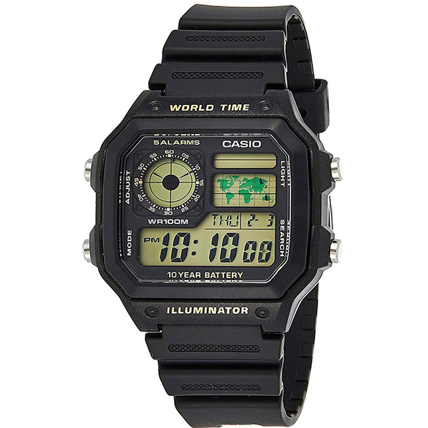 عکس ساعت مچی مردانه کاسیو (CASIO) جنرال مدل AE-1200WH-1B