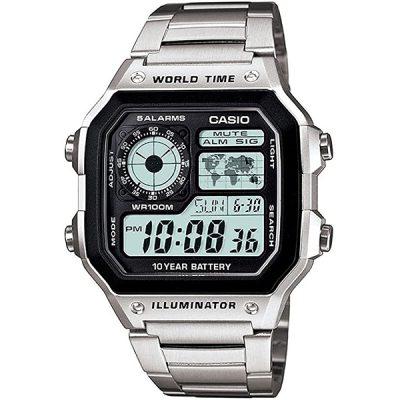 عکس ساعت مچی مردانه کاسیو مدل AE-1200WHD-1A