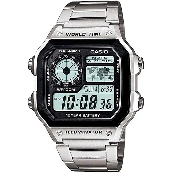 7 عکس ساعت مچی مردانه کاسیو (CASIO) جنرال مدل AE-1200WHD-1A