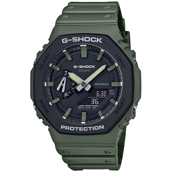 عکس ساعت مچی مردانه کاسیو (CASIO) جی شاک مدل GA-2110SU-3ADR