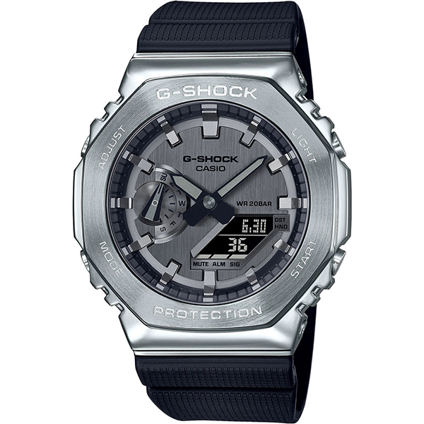 عکس عکس ساعت مچی مردانه کاسیو (CASIO) جی شاک مدل GM-2100-1ADR