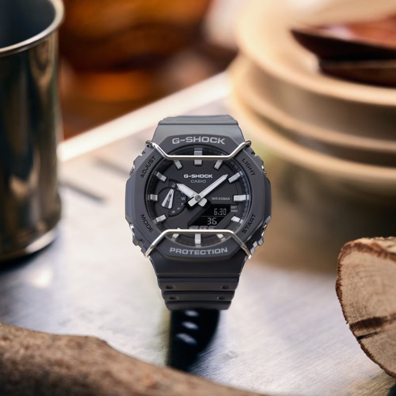 عکس ساعت مچی مردانه کاسیو (CASIO) جی شاک مدل GA-2100PTS-8ADR