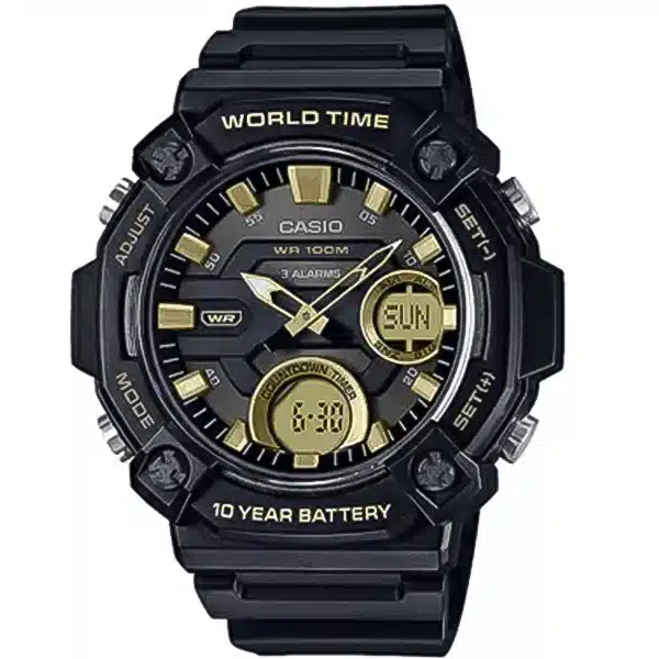 7 عکس ساعت مچی مردانه کاسیو مدل AEQ-120W-94VDF