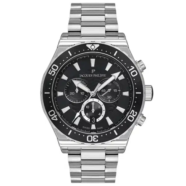 1 عکس ساعت مچی مردانه ژاک فیلیپ مدل JPQGC201316