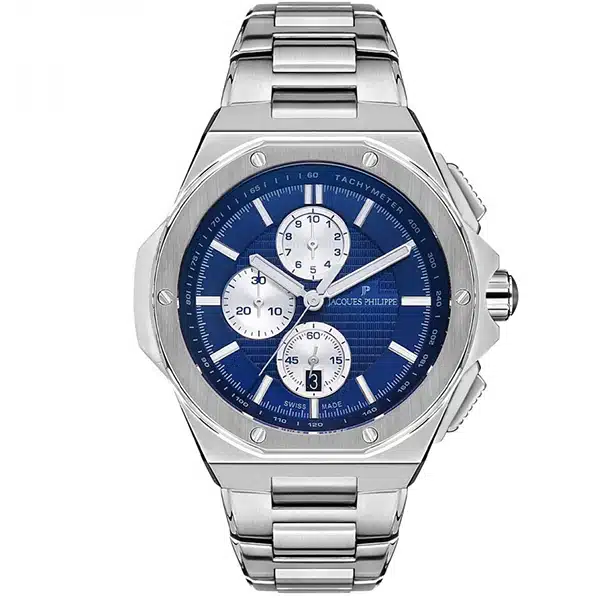 2 عکس ساعت مچی مردانه ژاک فیلیپ مدل JPQGC041336S