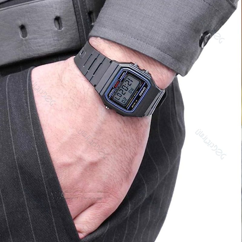 ساعت مچی مردانه زنانه کاسیو (CASIO) جنرال مدل F-91W-1DG - Image 2