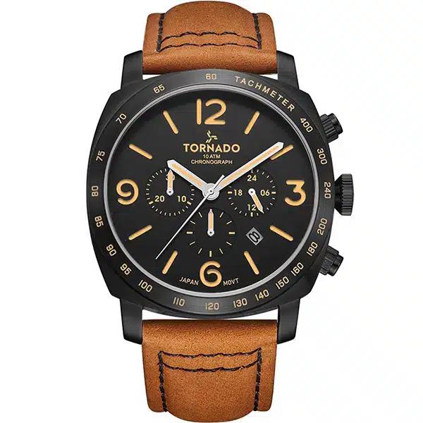 1 عکس ساعت مچی مردانه تورنادو (Tornado) مدل T9102-BLEB