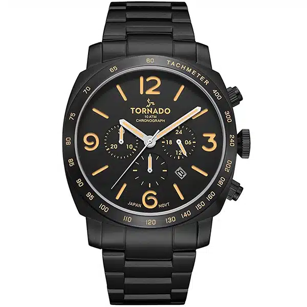 1 عکس ساعت مچی مردانه تورنادو (Tornado) مدل T9102B-BBBB