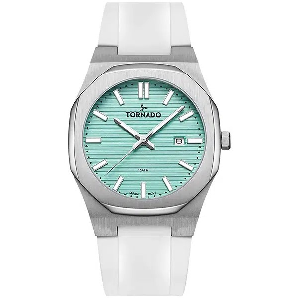 خ عکس ساعت مچی مردانه تورنادو (Tornado) مدل T22002-SSWL