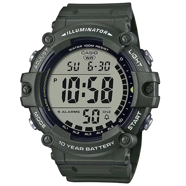 عکس ساعت مچی مردانه کاسیو (CASIO) مدل AE-1500WHX-3AVDF