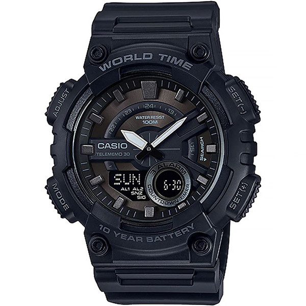 عکس ساعت مچی مردانه کاسیو (CASIO) جنرال مدل AEQ-110W-1BVDF