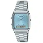 عکس ساعت مچی مردانه زنانه کاسیو (CASIO) جنرال مدل AQ-230A-2A1MQYDF