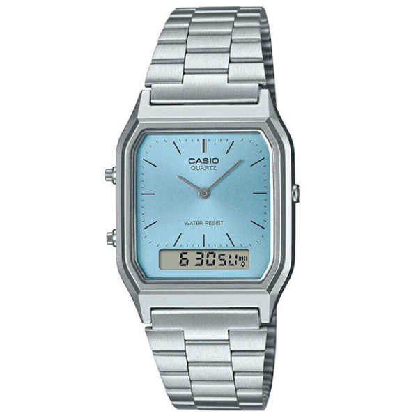 عکس ساعت مچی مردانه زنانه کاسیو (CASIO) جنرال مدل AQ-230A-2A1MQYDF