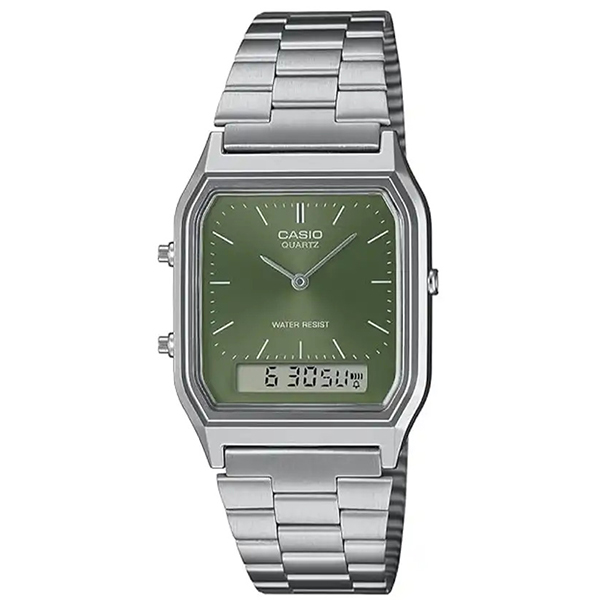 عکس ساعت مچی مردانه زنانه کاسیو (CASIO) جنرال مدل AQ-230A-3AMQYDF