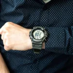 عکس ساعت مچی مردانه کاسیو (CASIO) مدل AE-1500WHX-3AVDF