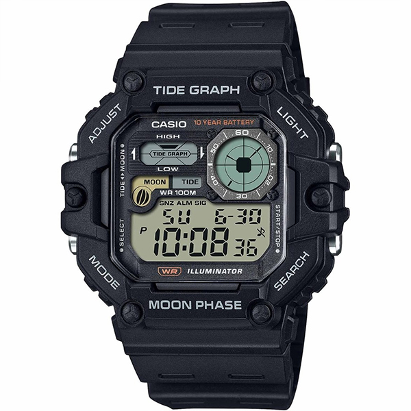 عکس ساعت مچی مردانه کاسیو (CASIO) جنرال مدل ws-1700h-1avdf