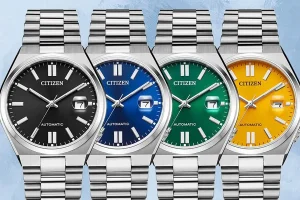 4 رنگ زمینه ساعت سیتیزن