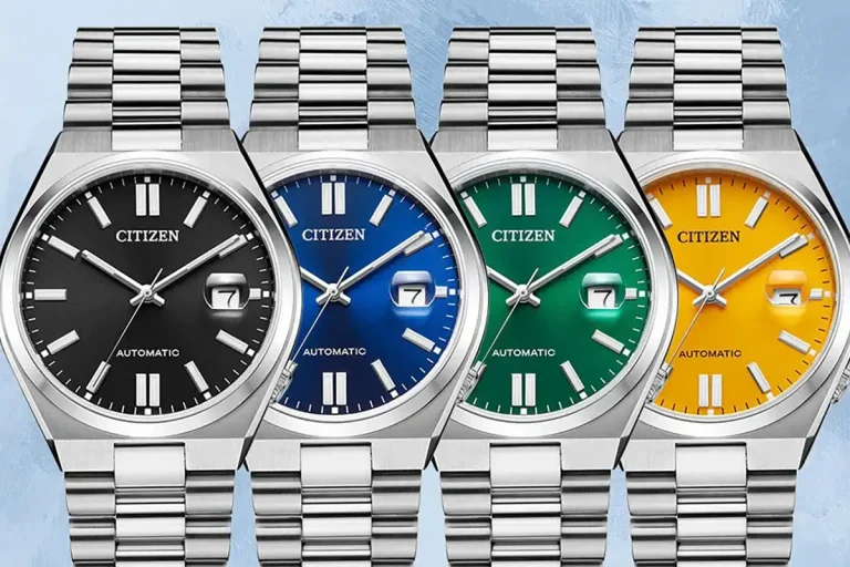 4 رنگ زمینه ساعت سیتیزن