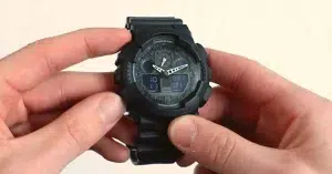 تنظیم ساعت جی شاک