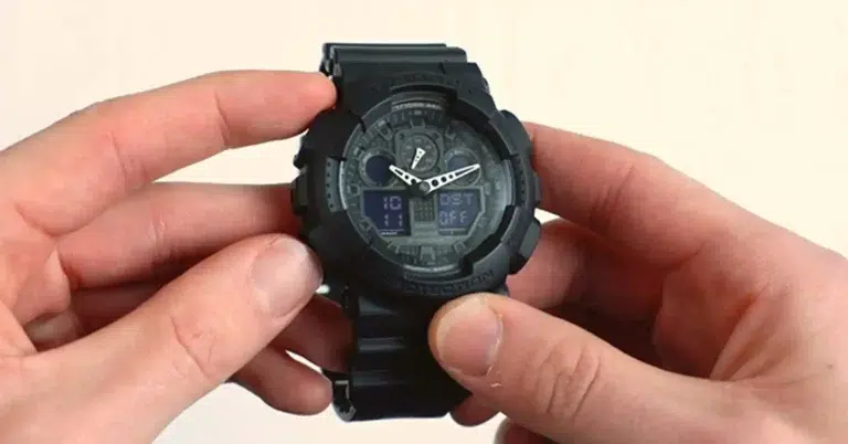 تنظیم ساعت جی شاک