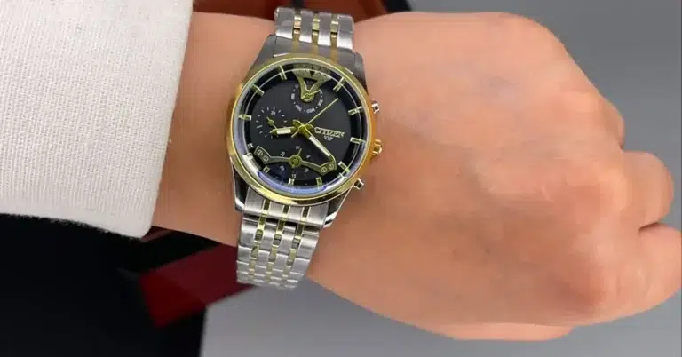 ساعت سیتیزن سه موتوره بند استیل