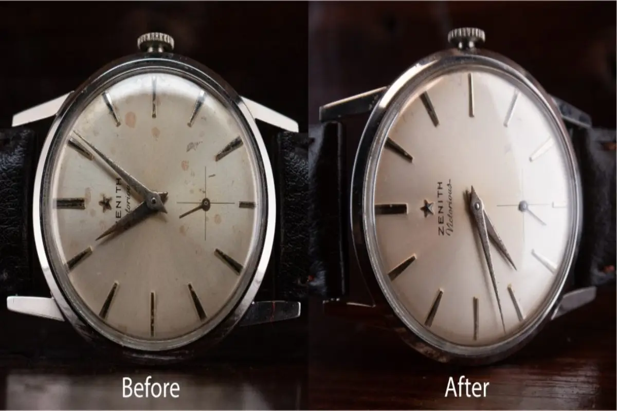 ترمیم رنگ ساعت مچی