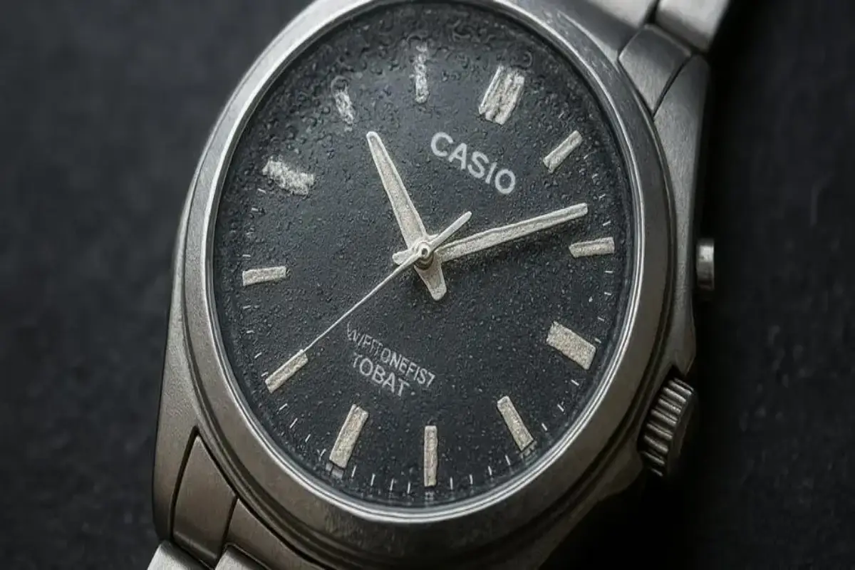 بخار کردن شیشه ساعت مچی