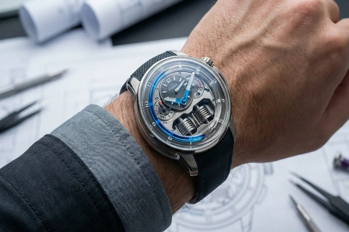 ساعت‌های با نمایشگر مایع