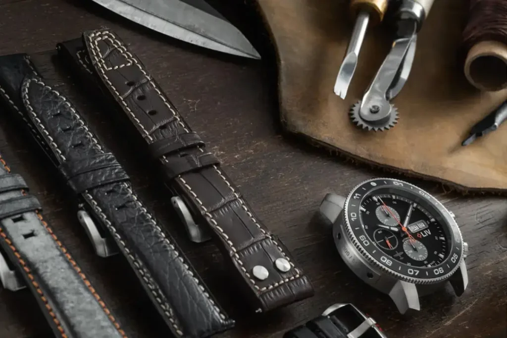 انواع بند چرم ساعت مچی