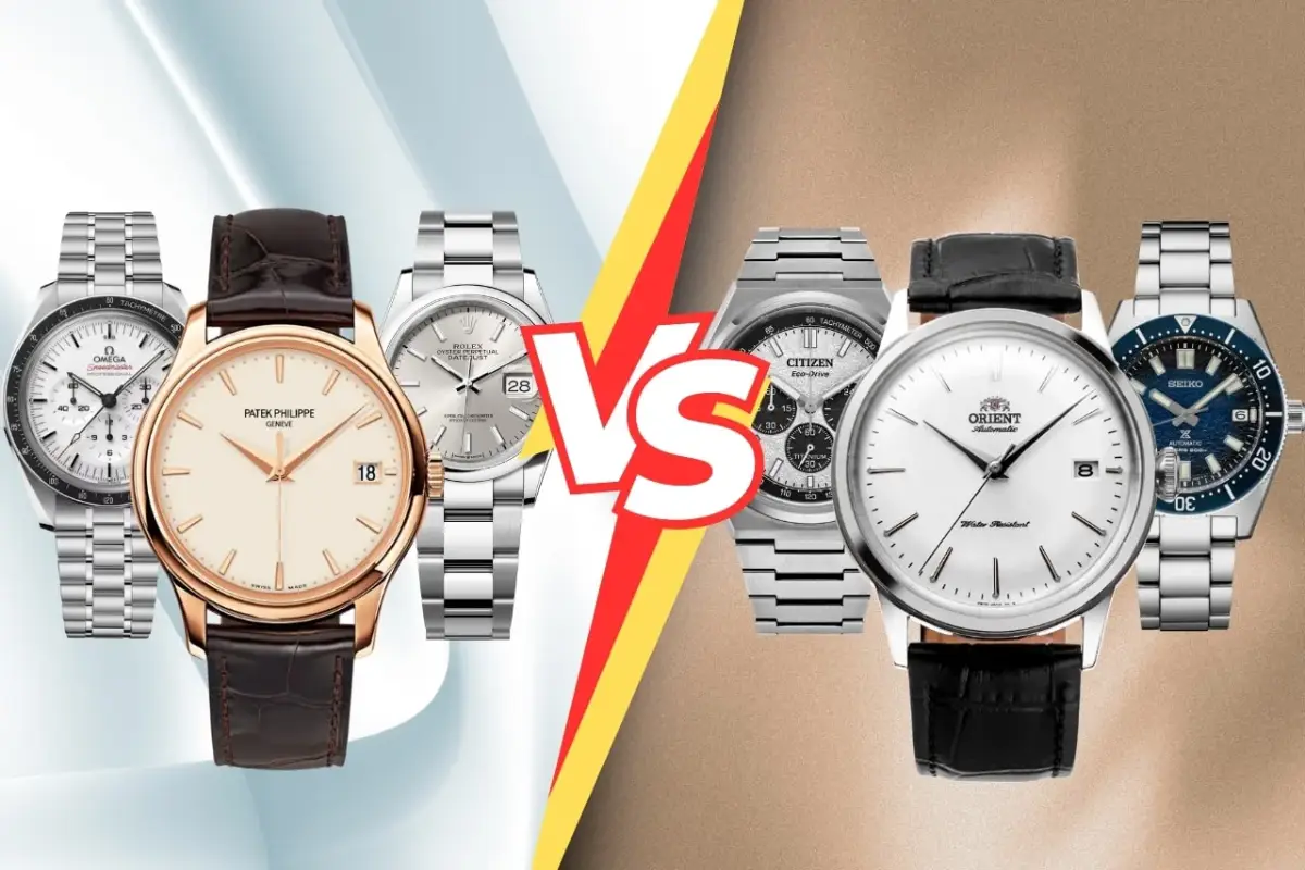 بررسی تفاوت ساعت سوئیسی و ژاپنی